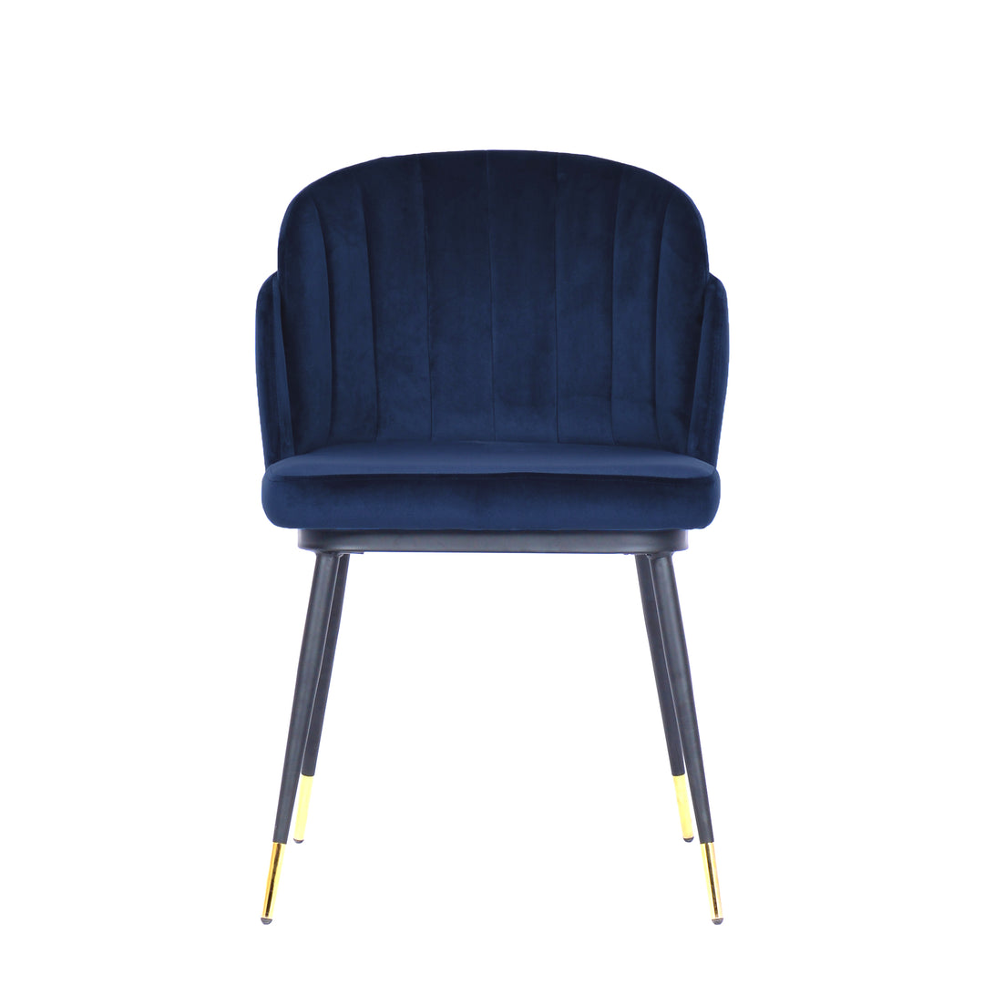 Talulah Dining Chair Navy Velvet - Future Classics Furniture