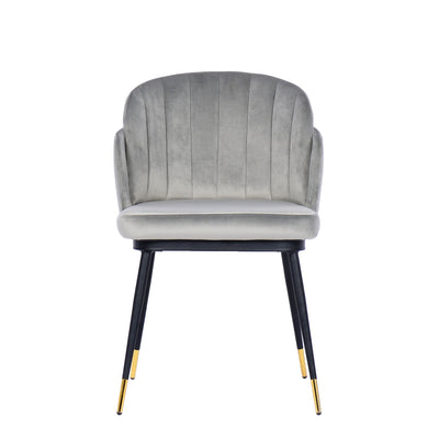 Talulah Dining Chair Grey Velvet - Future Classics Furniture