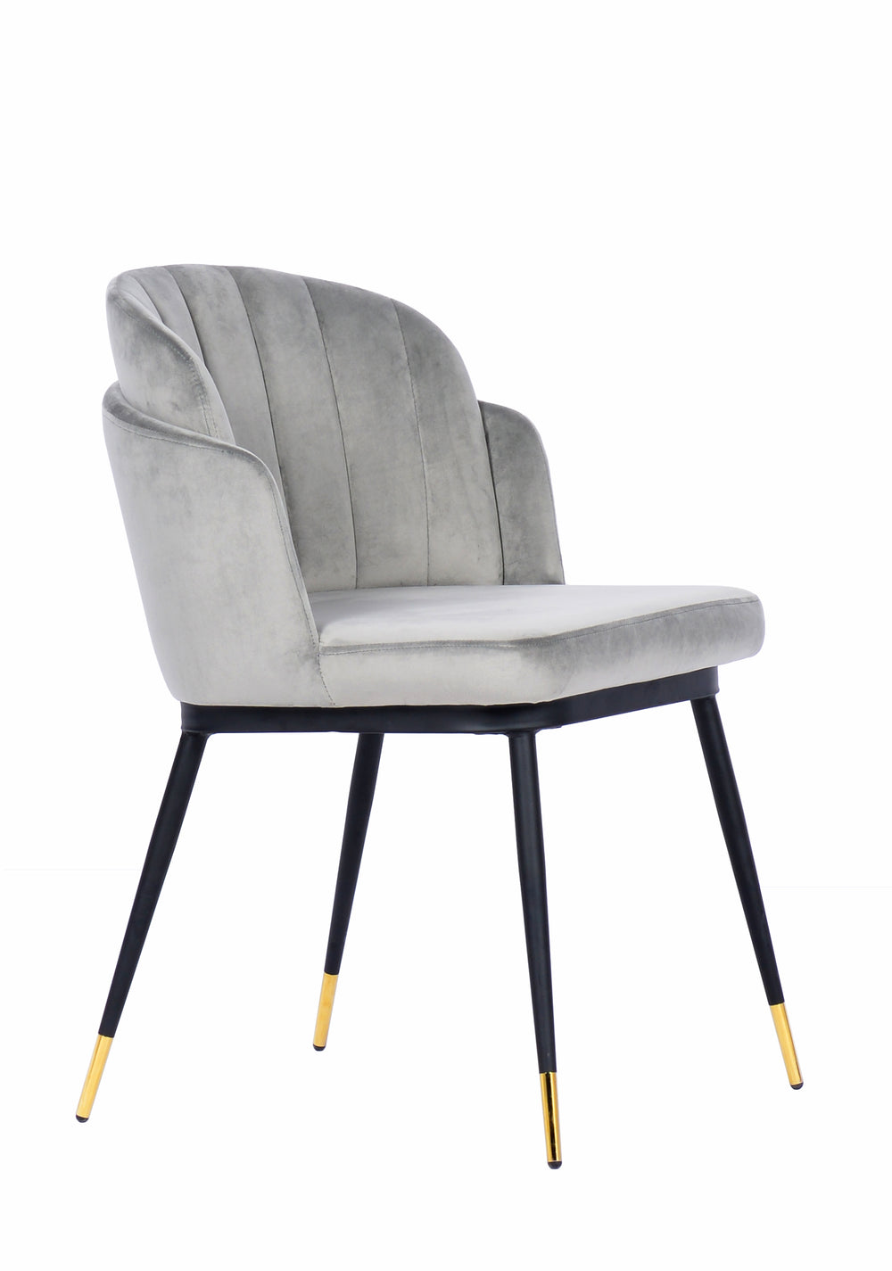 Talulah Dining Chair Grey Velvet - Future Classics Furniture