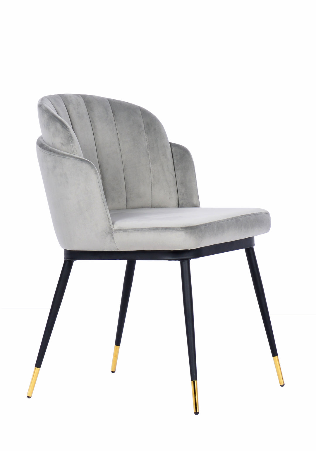 Talulah Dining Chair Grey Velvet - Future Classics Furniture