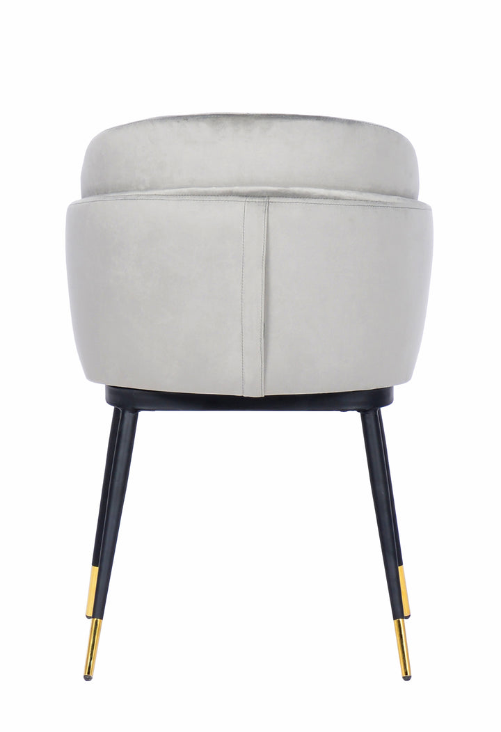 Talulah Dining Chair Grey Velvet - Future Classics Furniture