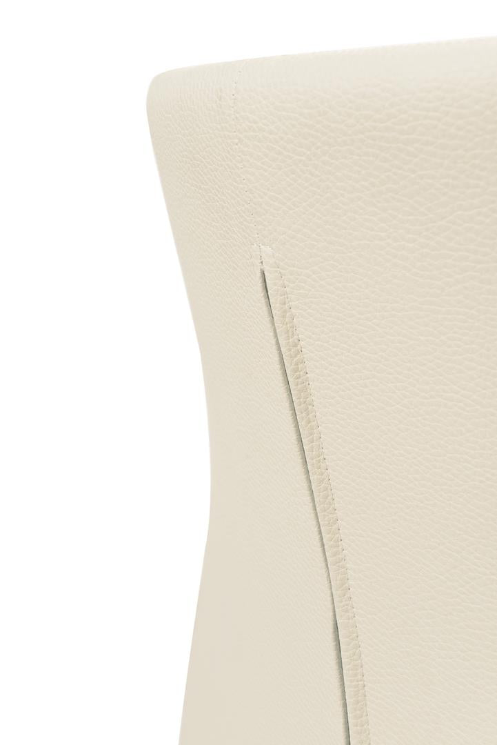 Camilla Dining Chair Cream Leather Look - Future Classics Furniture