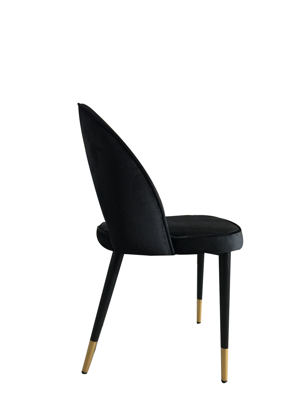 Bourdain Dining Chair Black Velvet - Future Classics Furniture