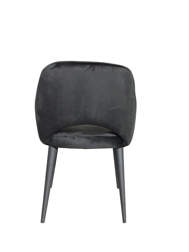 Terrazo Dining Chair Black Velvet - Future Classics Furniture