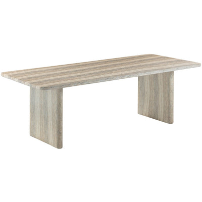 Cigale Dining Table Travertine - 2.25m - Future Classics Furniture