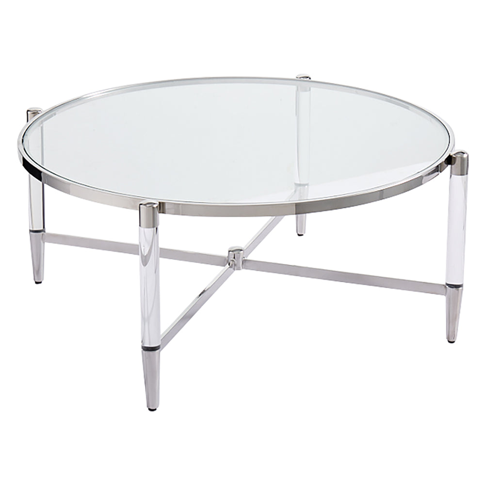 Floating Coffee Table Silver - Future Classics Furniture
