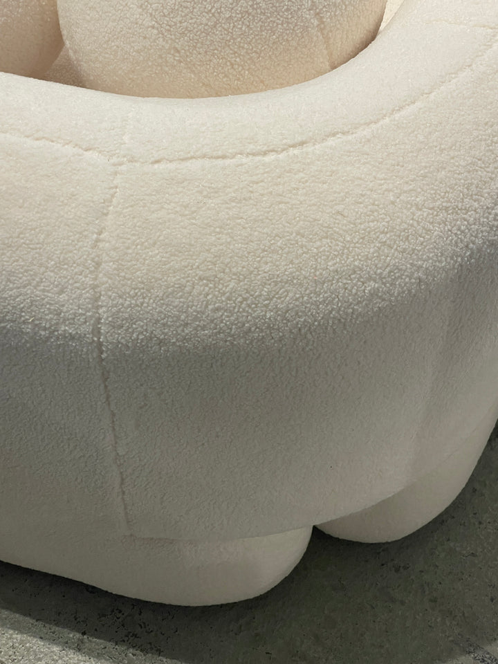 Brunello 3 Seater White - Future Classics Furniture