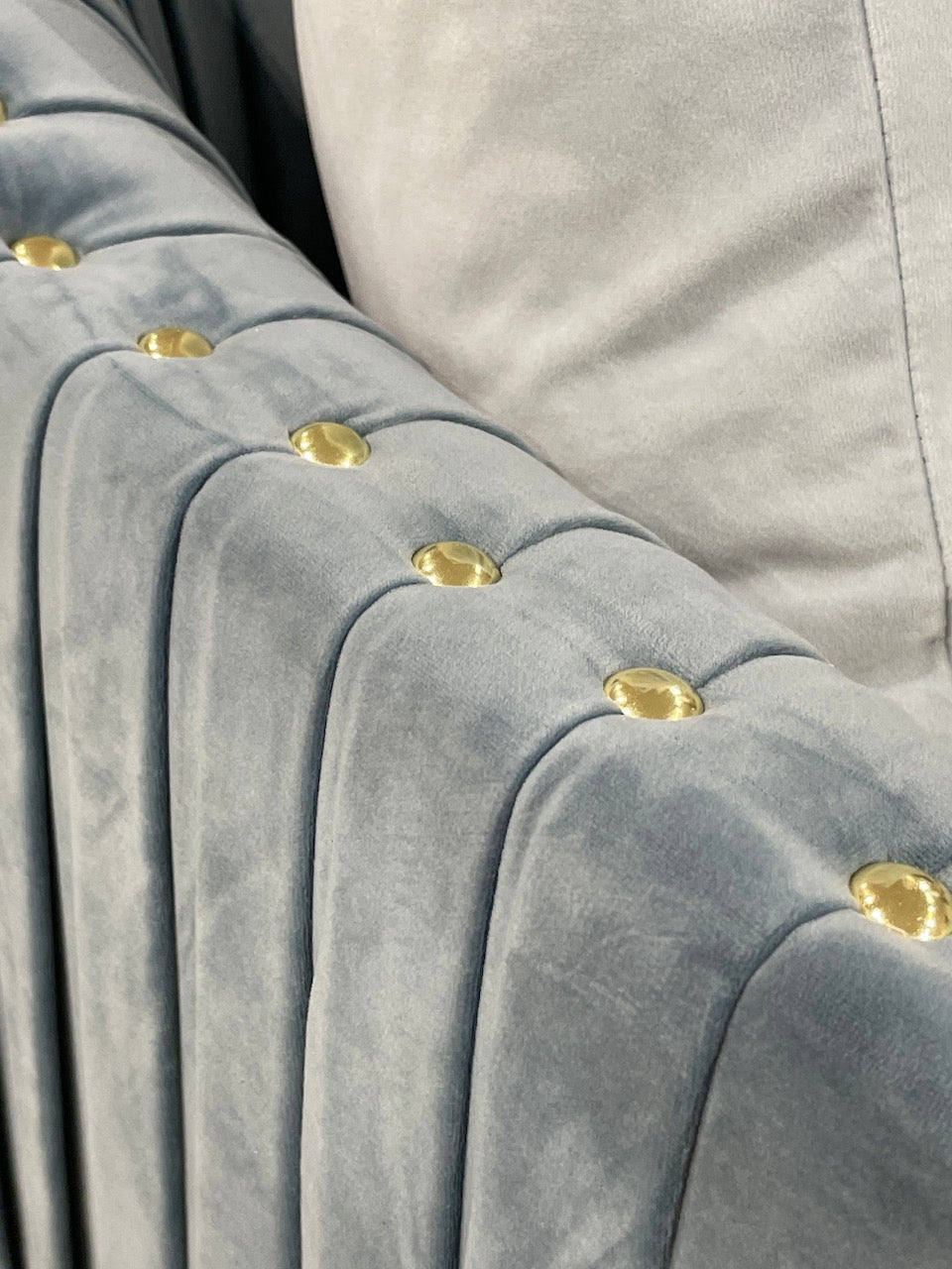 Stallone 3 Seater Sofa Sky Blue - Future Classics Furniture