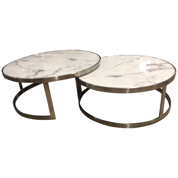 Sterling Coffee Table Set White - Future Classics Furniture