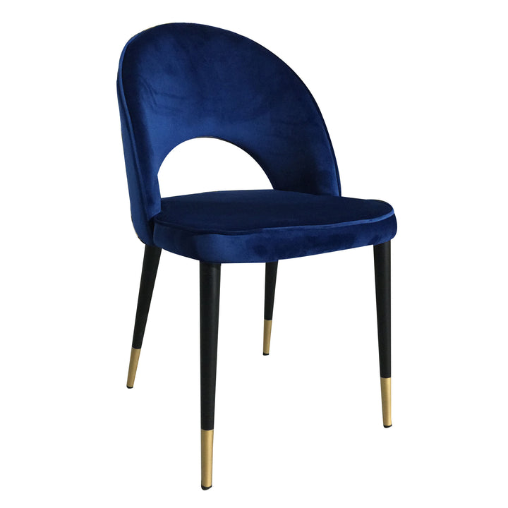 Bourdain Dining Chair Navy Velvet - Future Classics Furniture