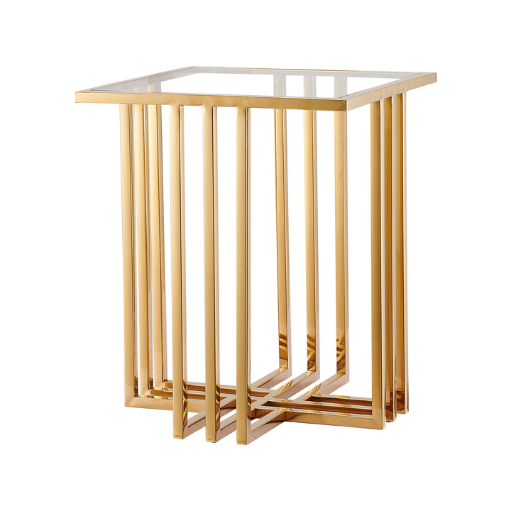 Catania Gold Side Table - Future Classics Furniture