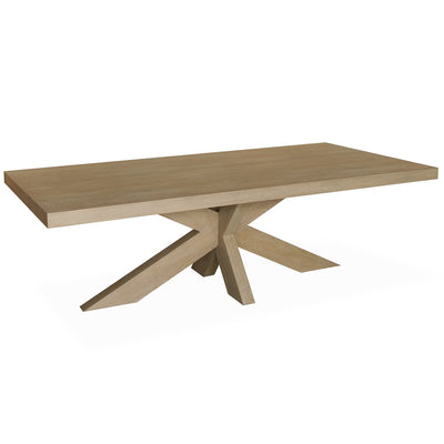 Cubano Rectangle Dining Table Oak - 2.4m - Future Classics Furniture