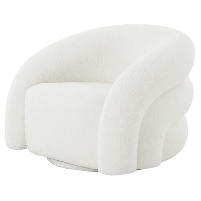 Ventosa Swivel Chair White - Future Classics Furniture