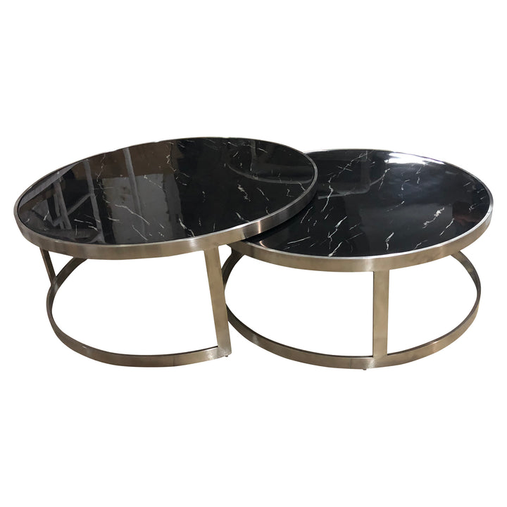Sterling Coffee Table Set Black - Future Classics Furniture