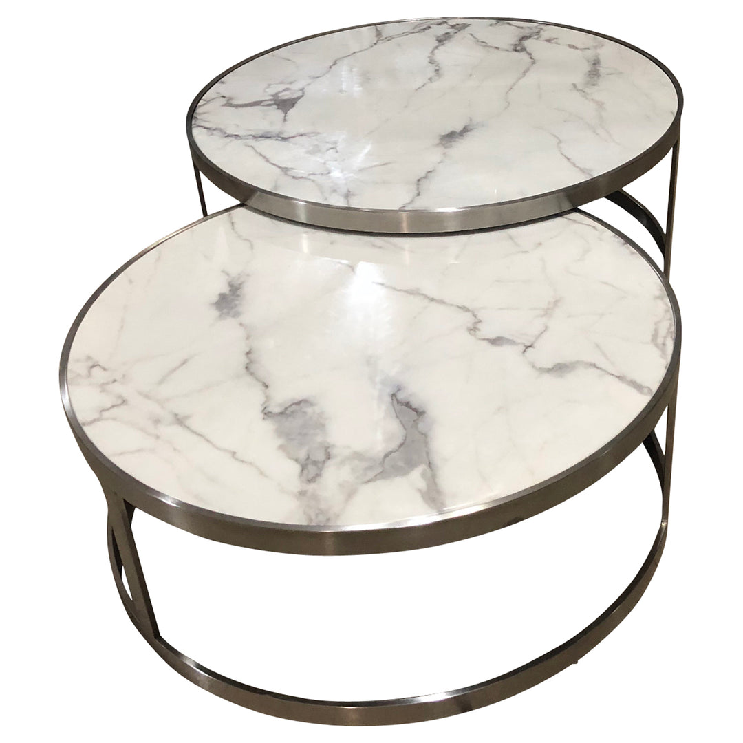 Sterling Coffee Table Set White - Future Classics Furniture