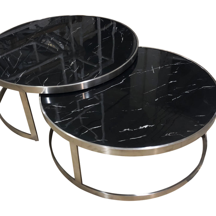 Sterling Coffee Table Set Black - Future Classics Furniture