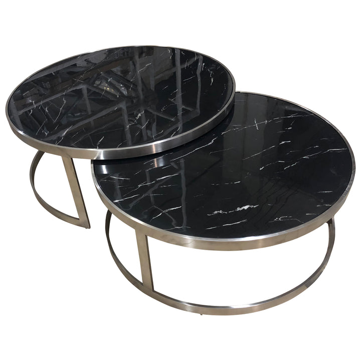 Sterling Coffee Table Set Black - Future Classics Furniture