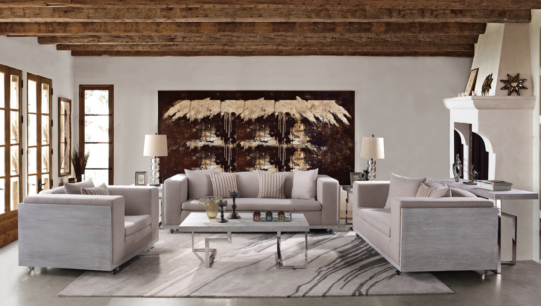 Our Spazzio sofas in a Balinese setting