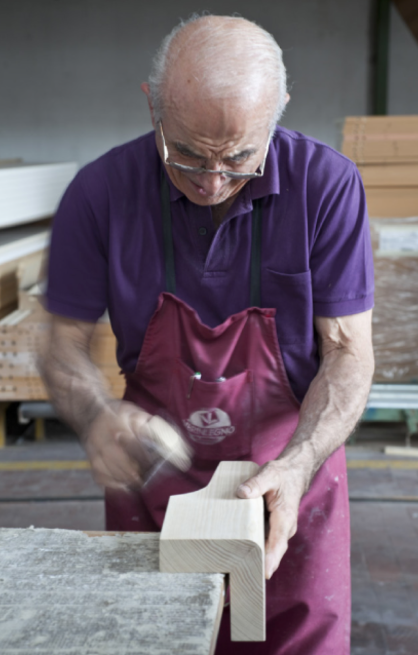 Hand made furniture by traditional artisans vs. high tech machines ...