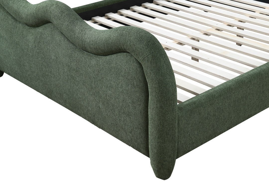 Eden Queen Bed Forrest Green - Future Classics Furniture