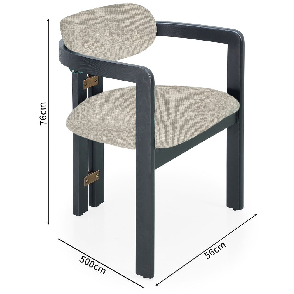 Amira Dining Chair Beige - Future Classics Furniture