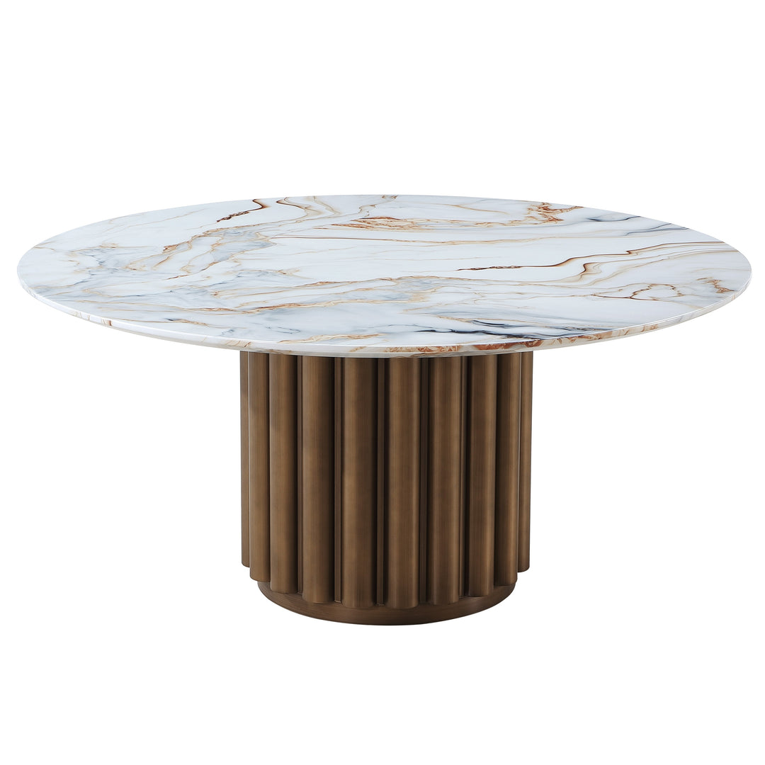 Allure Round Dining Table - 1.6m - Future Classics Furniture