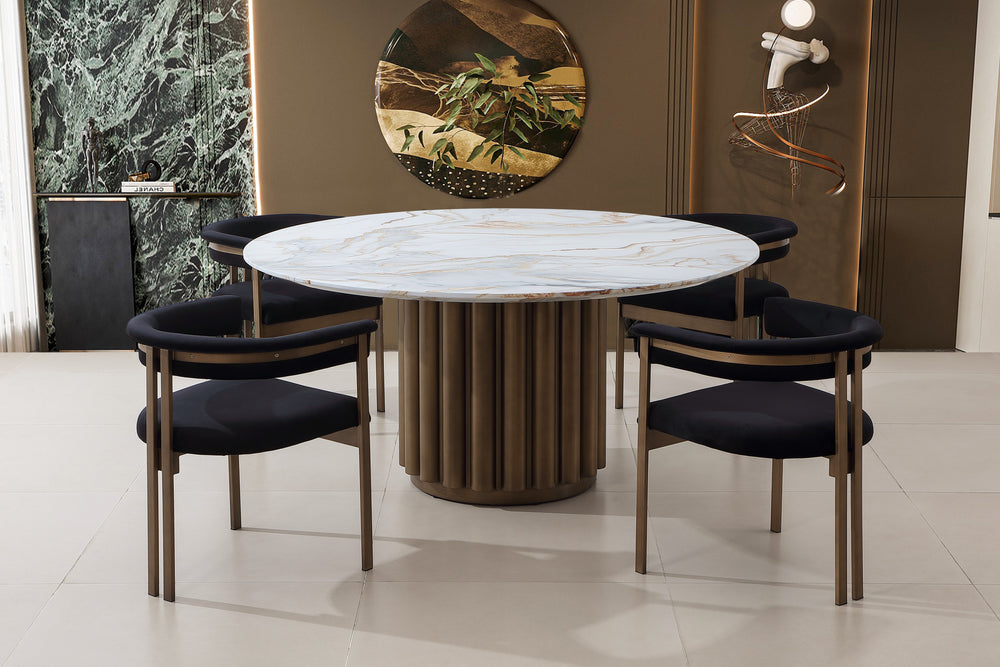 Allure Round Dining Table - 1.6m - Future Classics Furniture