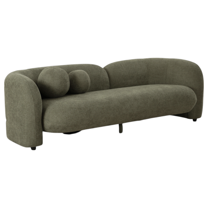 Brunello 3 Seater Moss Green - Future Classics Furniture