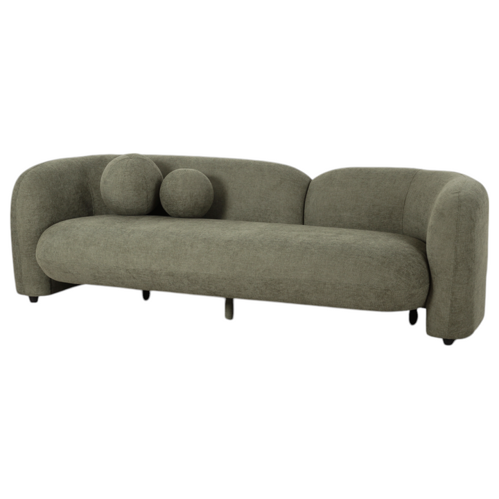 Brunello 3 Seater Moss Green - Future Classics Furniture