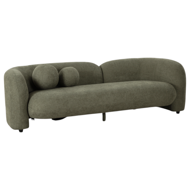 Brunello 3 Seater Moss Green - Future Classics Furniture