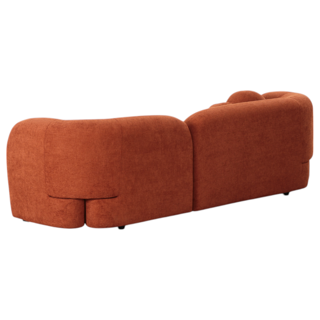 Brunello 3 Seater Rust - Future Classics Furniture