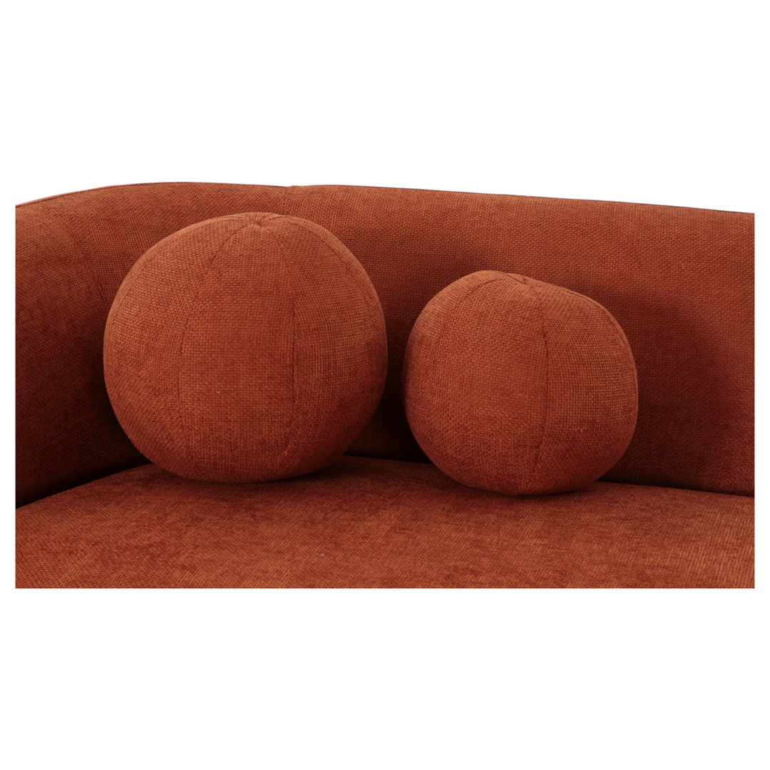 Brunello 3 Seater Rust - Future Classics Furniture