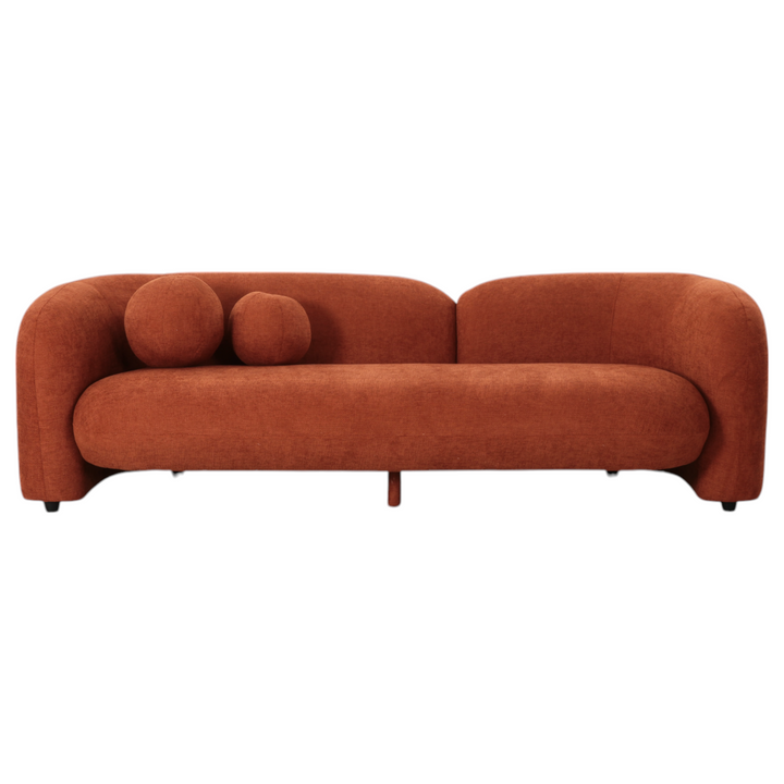 Brunello 3 Seater Rust - Future Classics Furniture