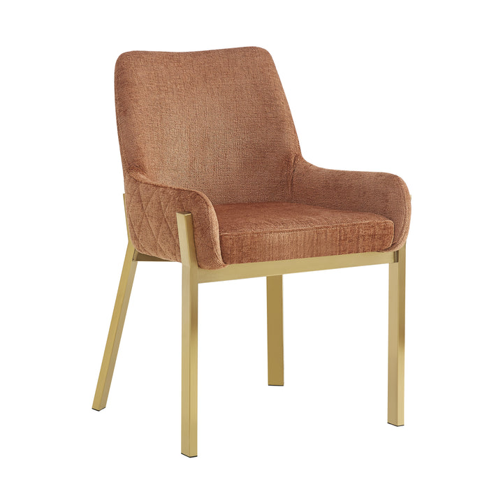Mateo Dining Chair Burnt Orange