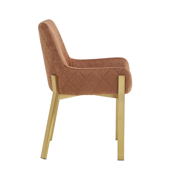 Mateo Dining Chair Burnt Orange
