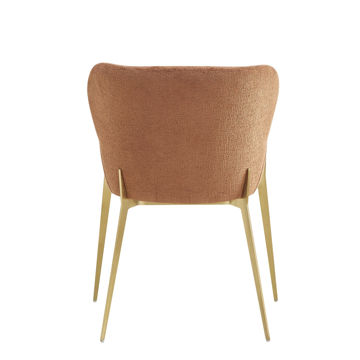 Lucia Dining Chair Burnt Orange