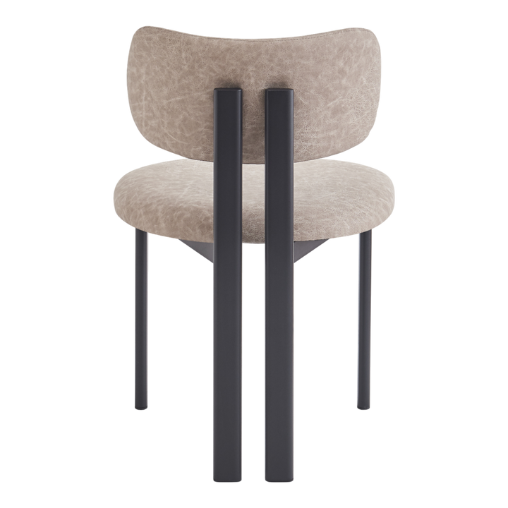 Farinelli Dining Chair Stone Leather Look - Future Classics Furniture