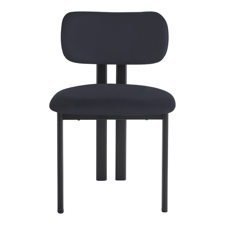 Farinelli Dining Chair Black Velvet - Future Classics Furniture