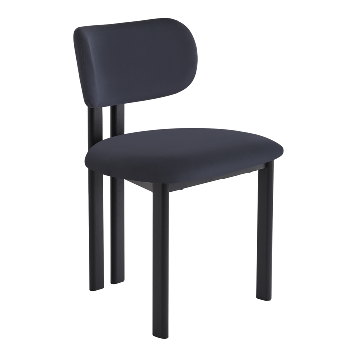 Farinelli Dining Chair Black Velvet - Future Classics Furniture