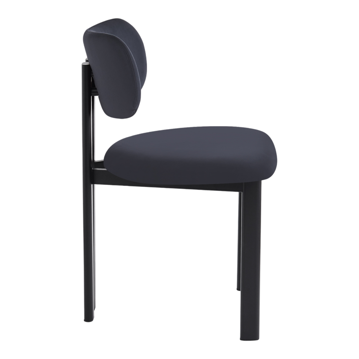 Farinelli Dining Chair Black Velvet - Future Classics Furniture