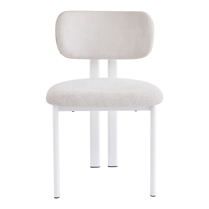 Salvatini Dining Chair Textured Beige - Future Classics Furniture