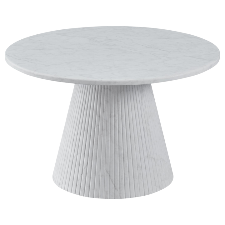 Round Verona dining table, 1.2 meters in diameter, showcasing a sleek wooden surface and sturdy legs for elegant home dining.