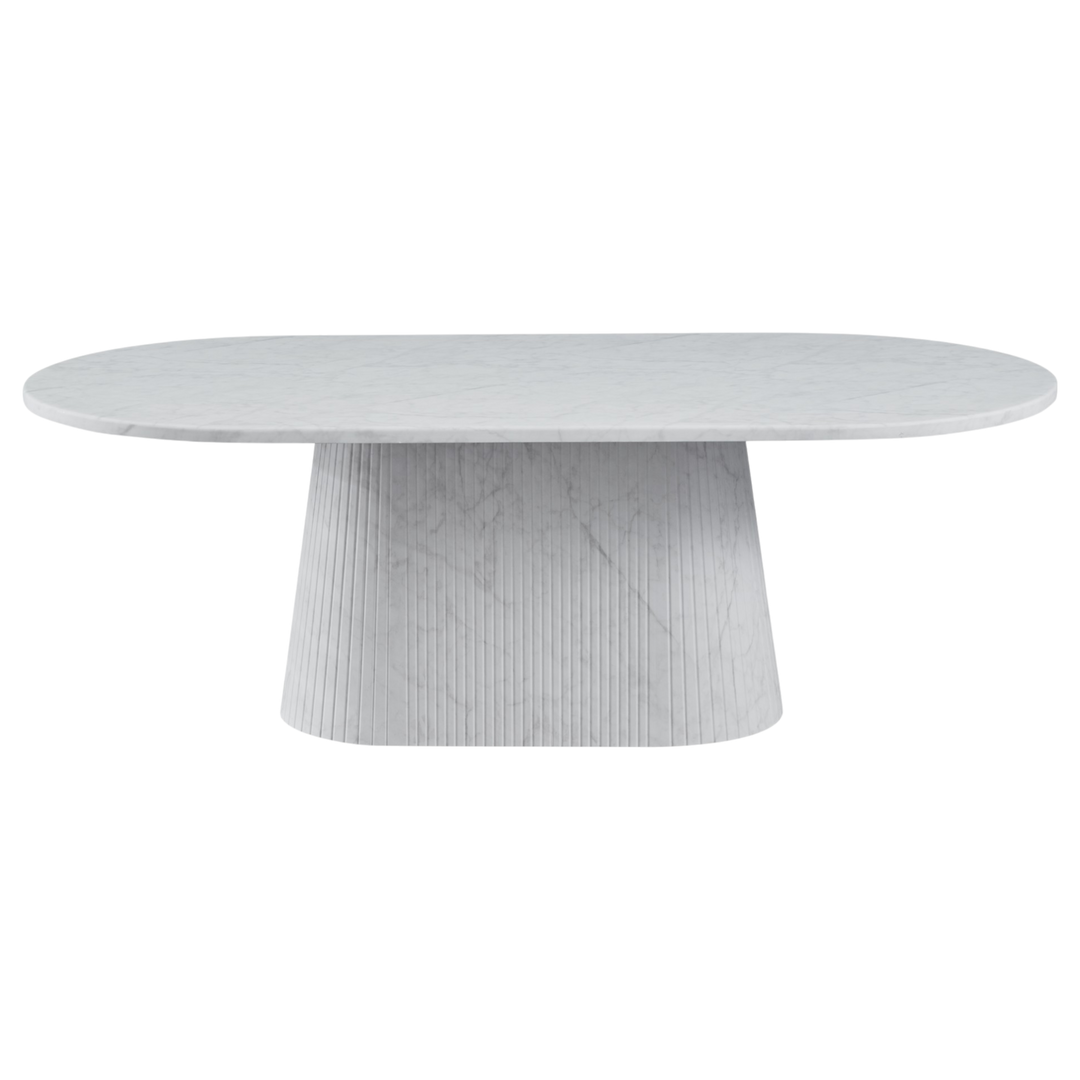 Modern Verona 2.2m dining table with sleek wooden surface and sturdy legs, ideal for contemporary dining rooms.