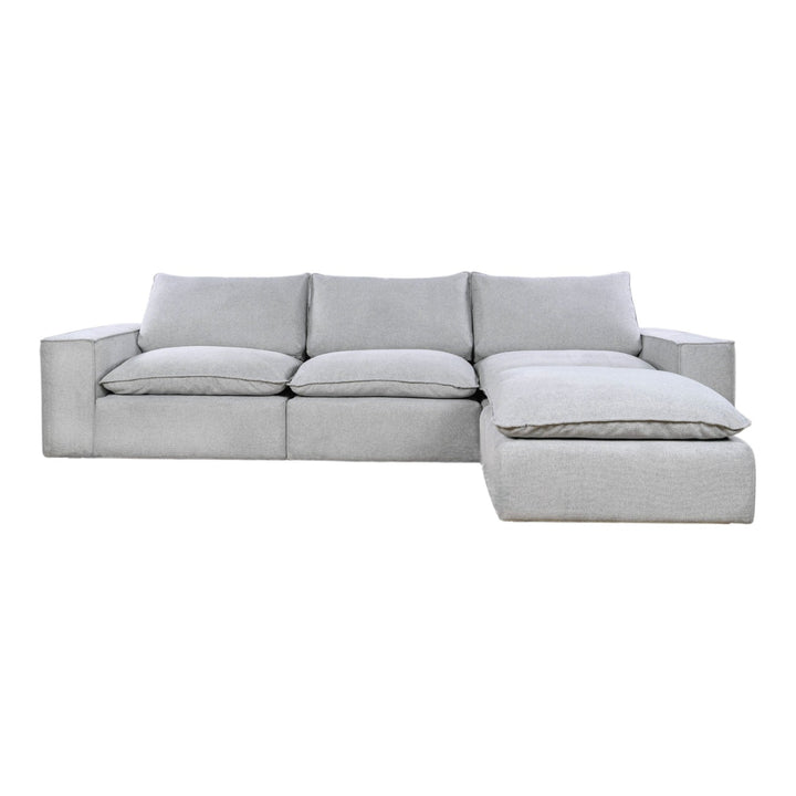 Plushy Modular Sofa Light Grey