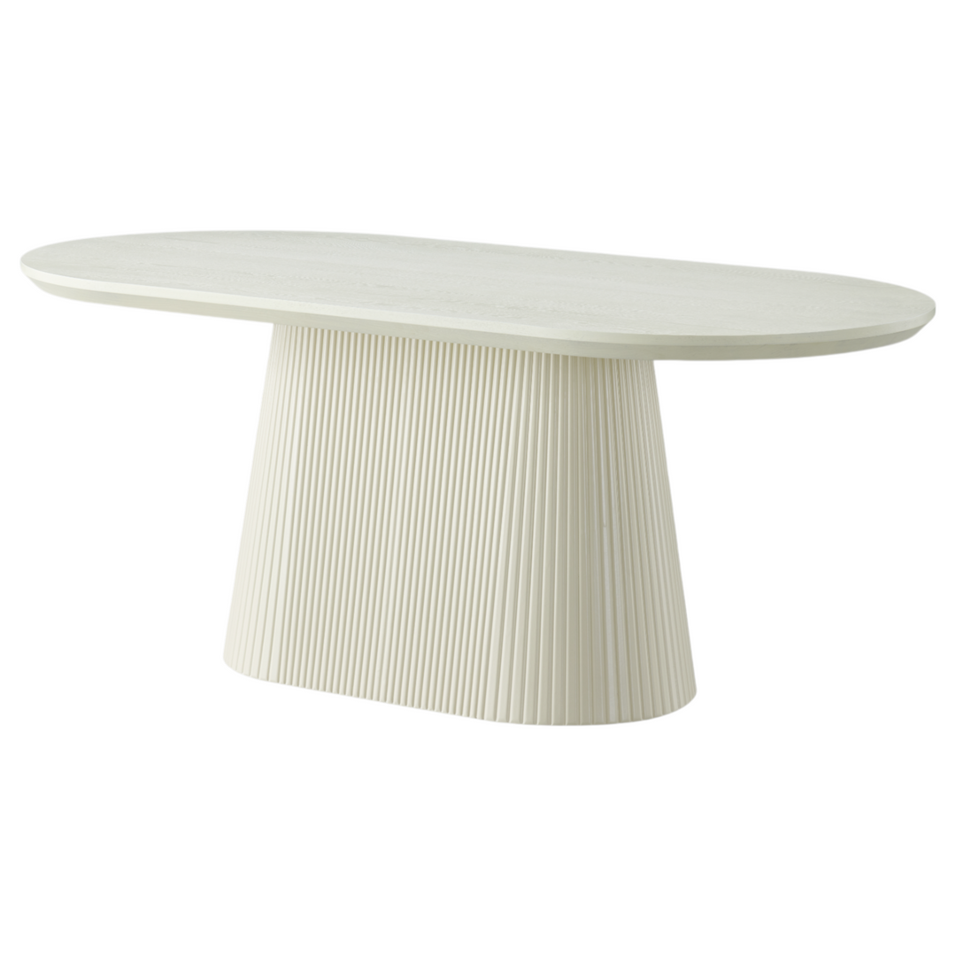 Bortoli Oval Dining Table - 1.8m - Future Classics Furniture