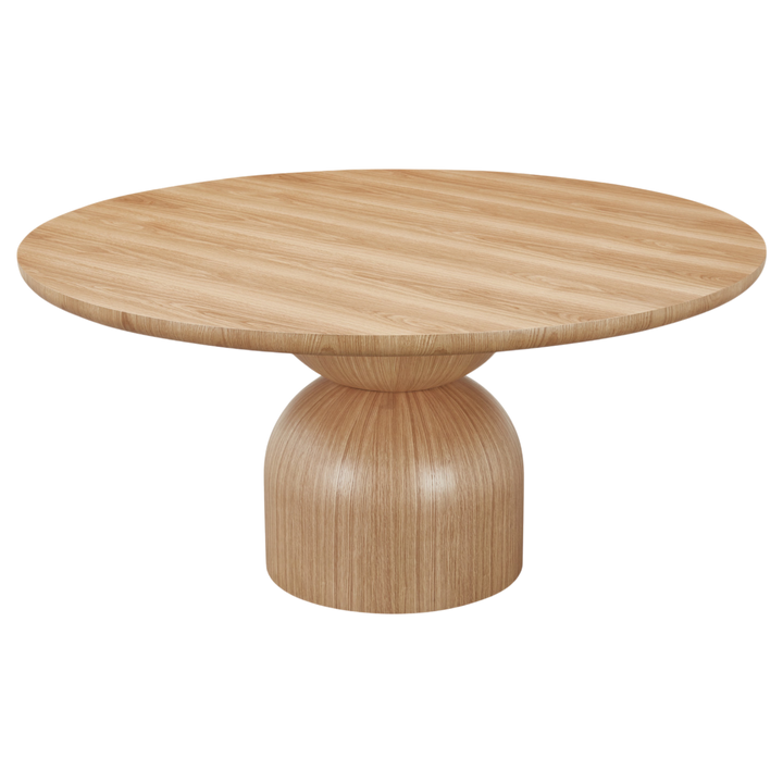 Tulip Round Dining Table Oak - 1.6m