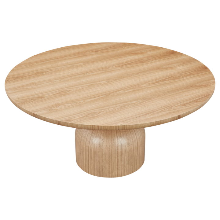 Tulip Round Dining Table Oak - 1.6m