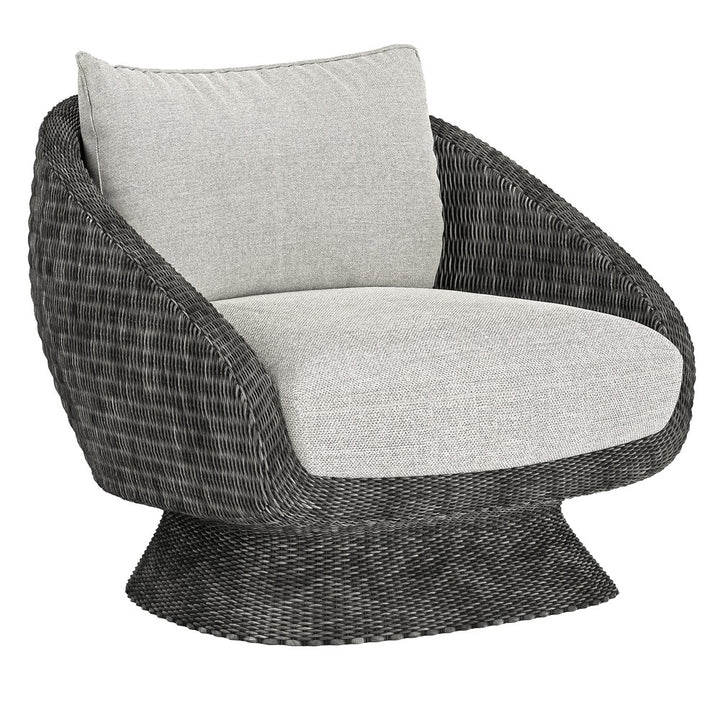 Kipos Outdoor Arm Chair Grey