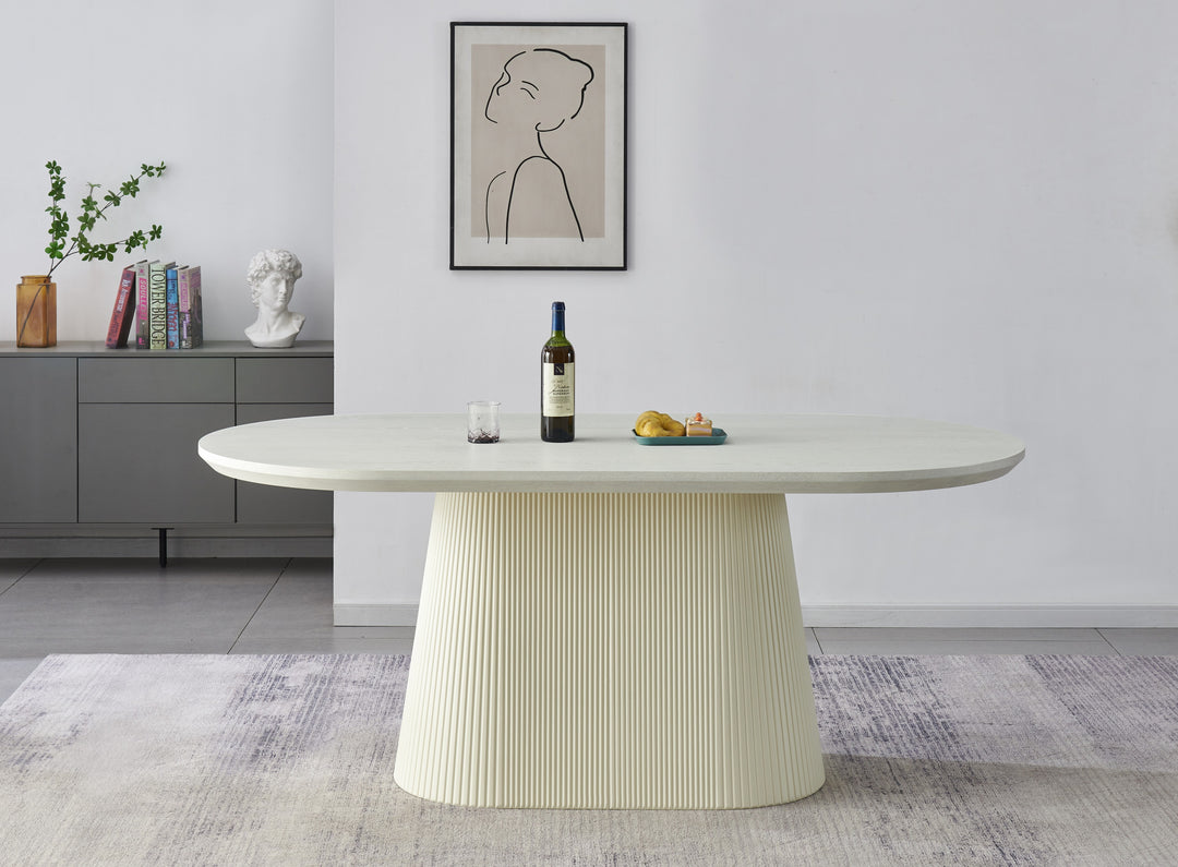 Bortoli Oval Dining Table - 1.8m