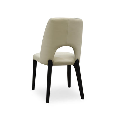 Kenichi Dining Chair Ecru Leather - Future Classics Furniture